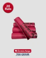 JUMBO BOY TIBBİ ATIK KIRMIZI 80 x 110 ÇÖP POŞETİ